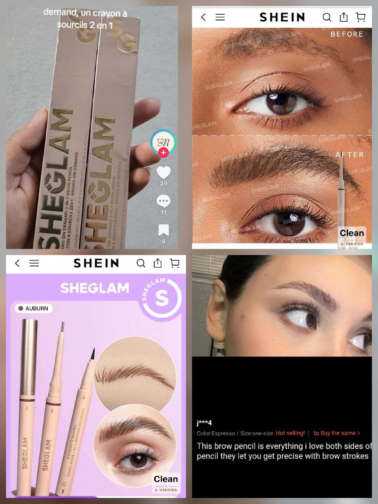 Crayon a sourcils sheglam