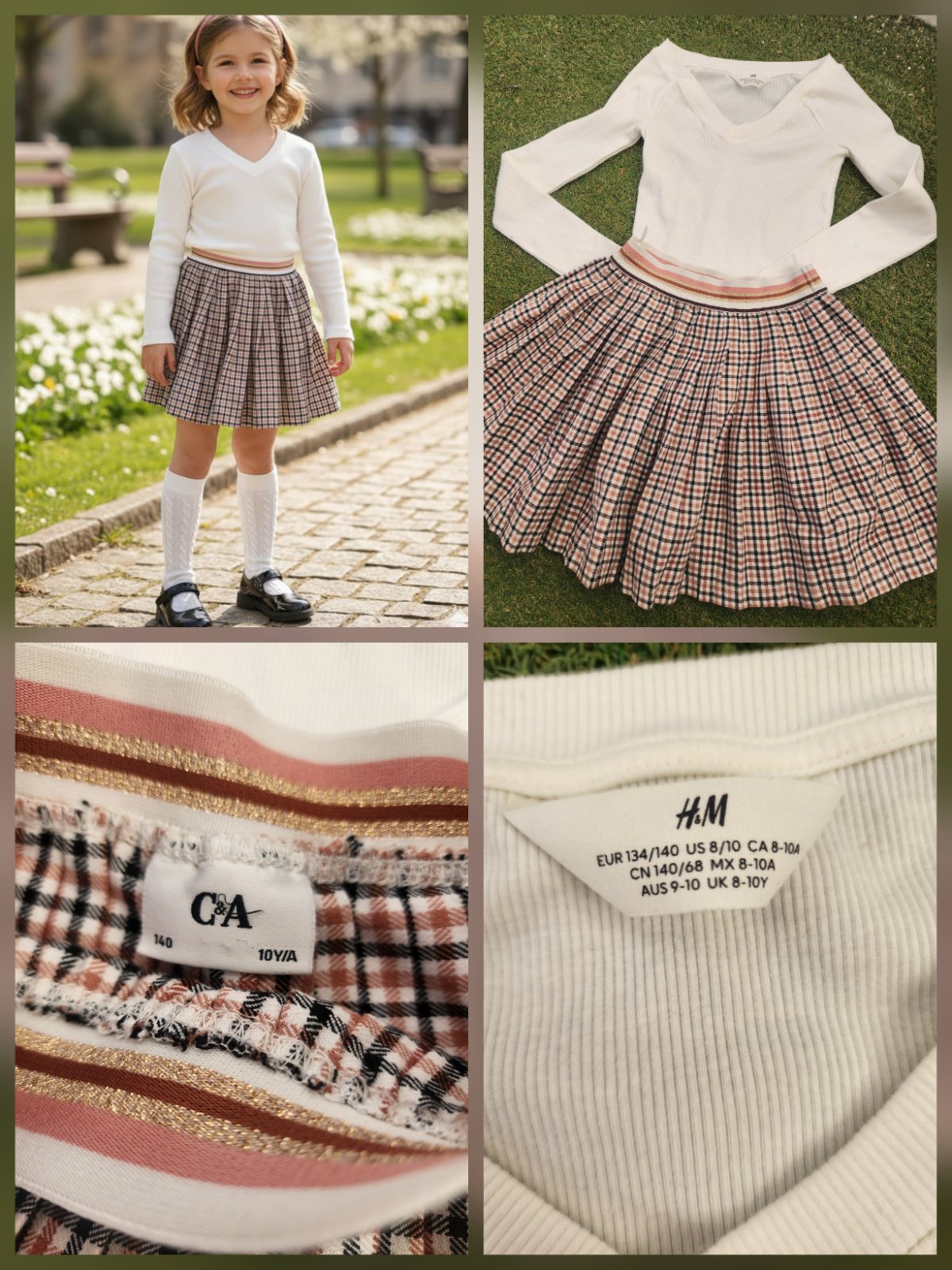 Tenue fille 8 ans
