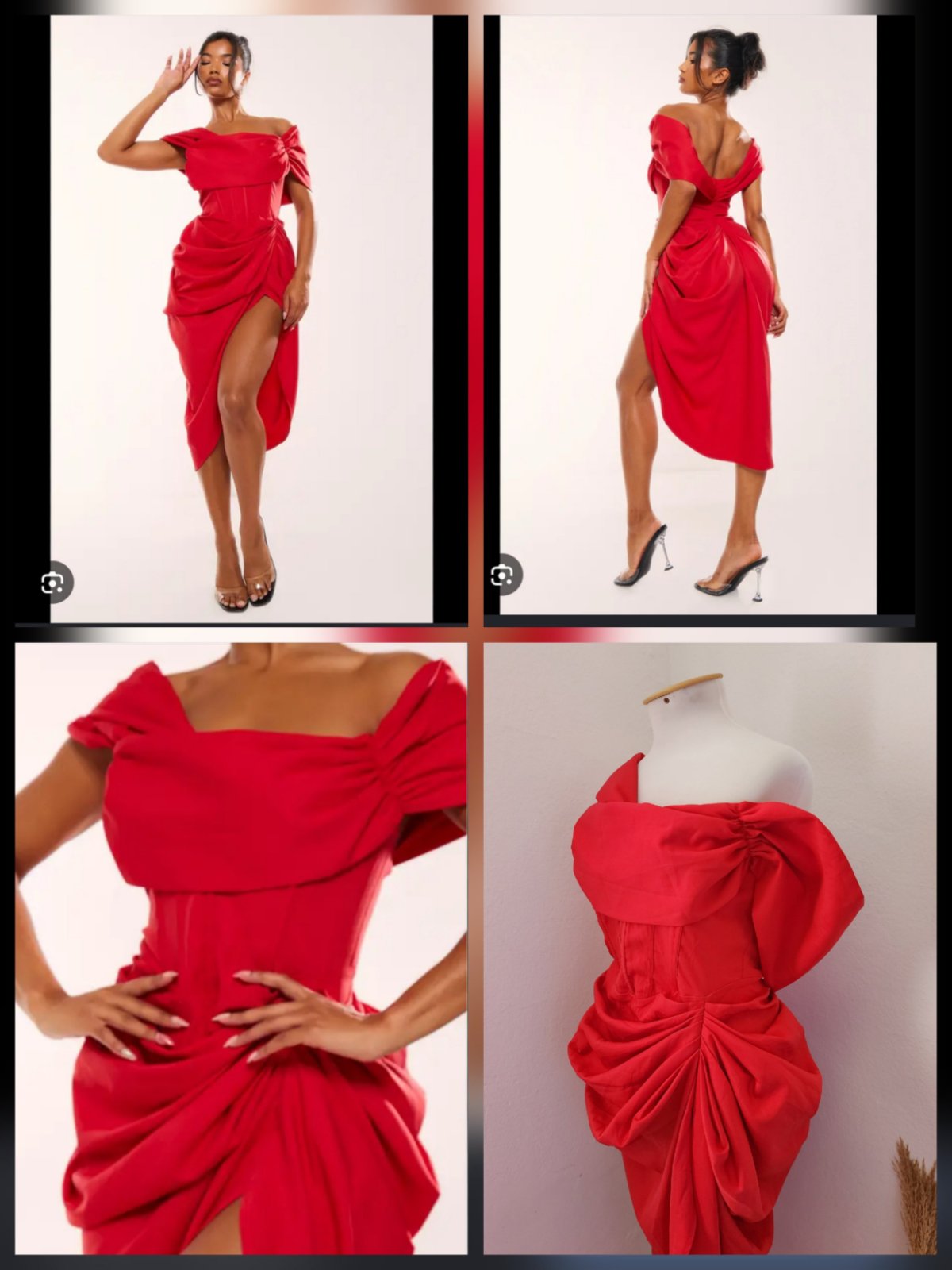Robe rouge soirèe
