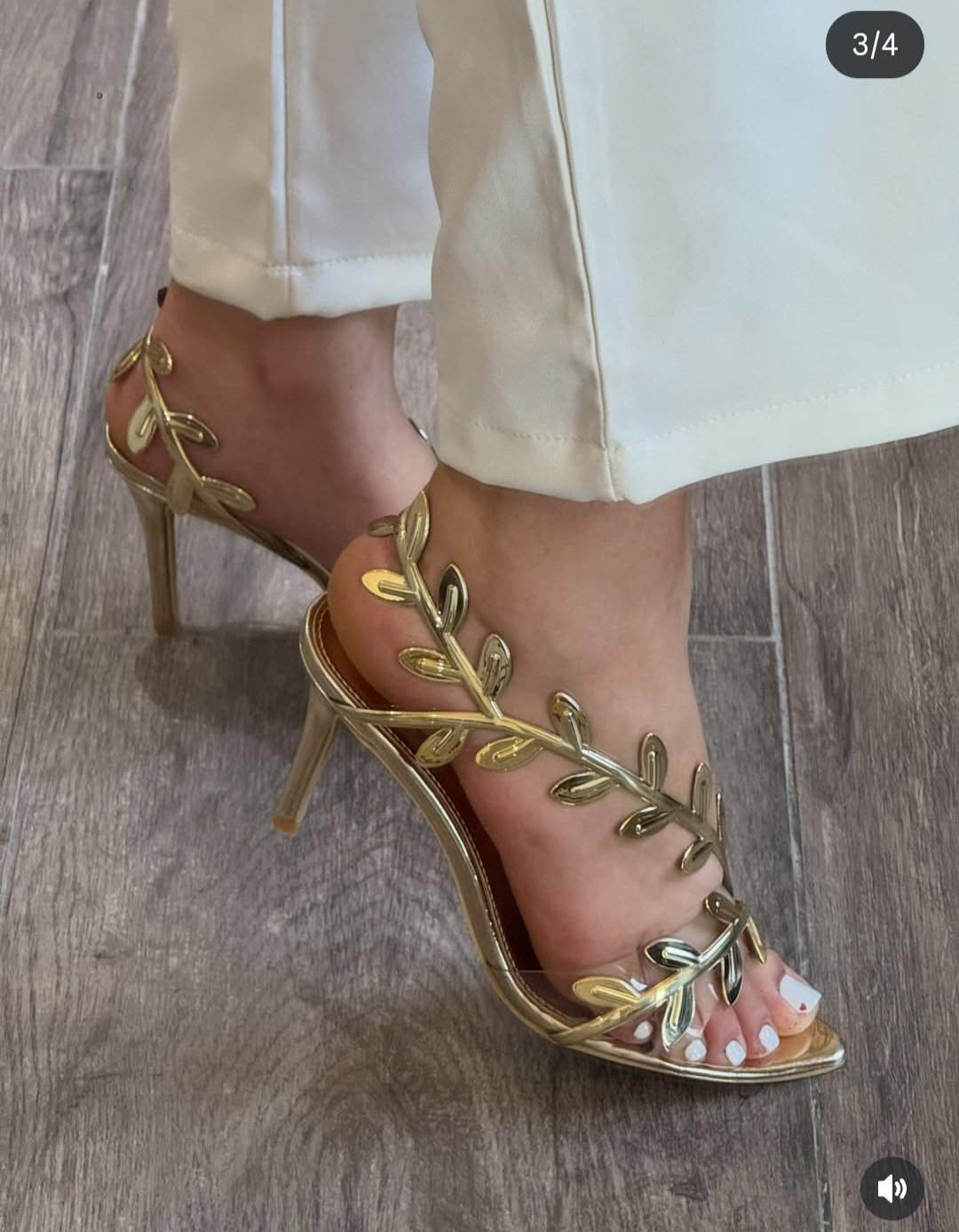 Talons dorès Pointure 40