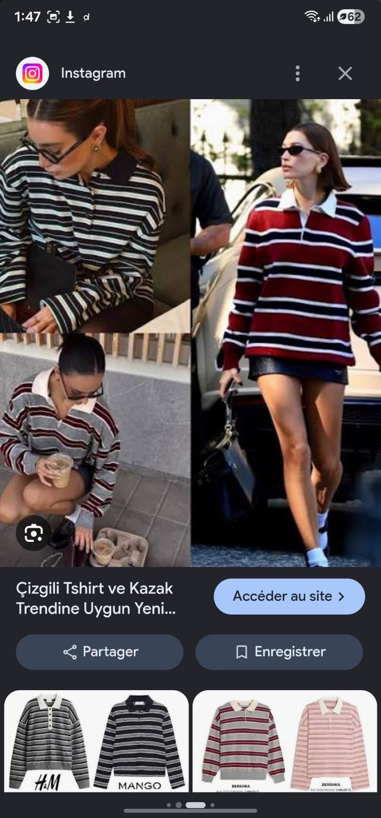 Pull H&M taille L oversized
