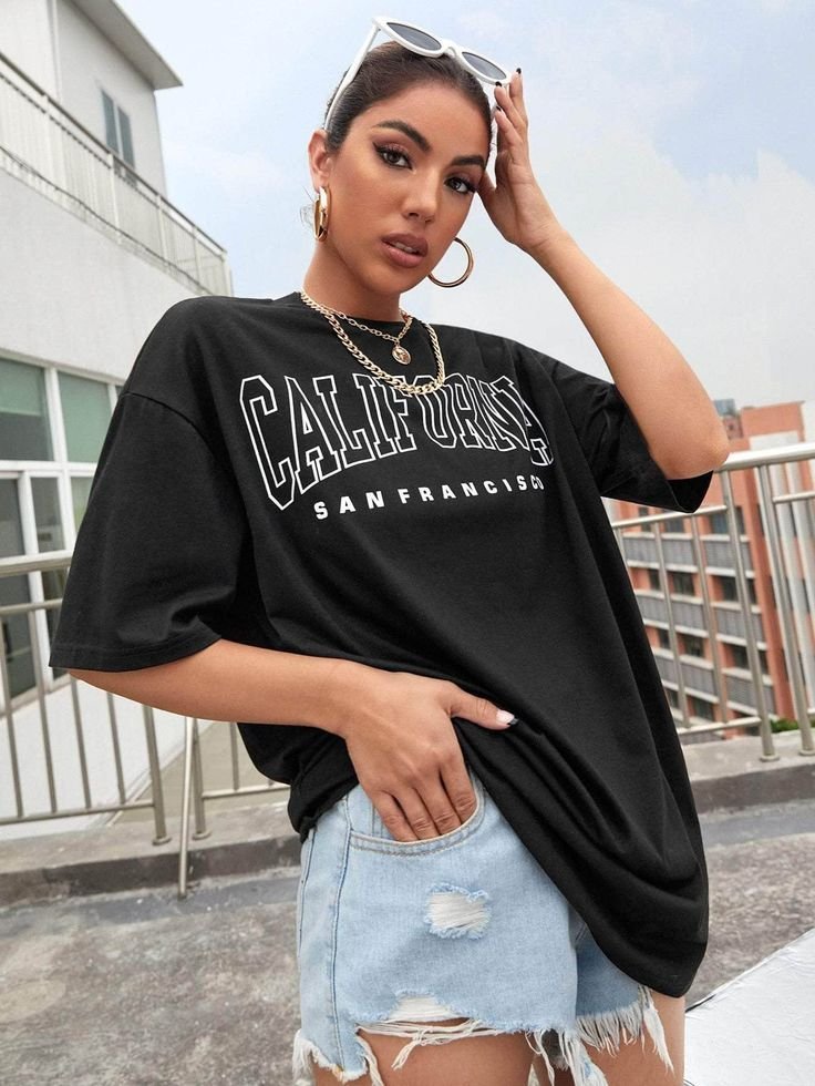 Tshirt oversized shein