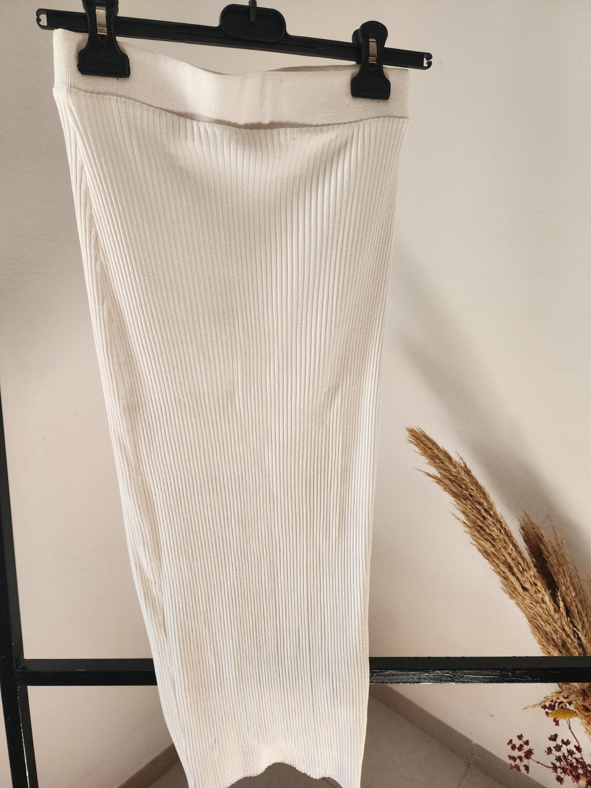 Jupe blanche L zara