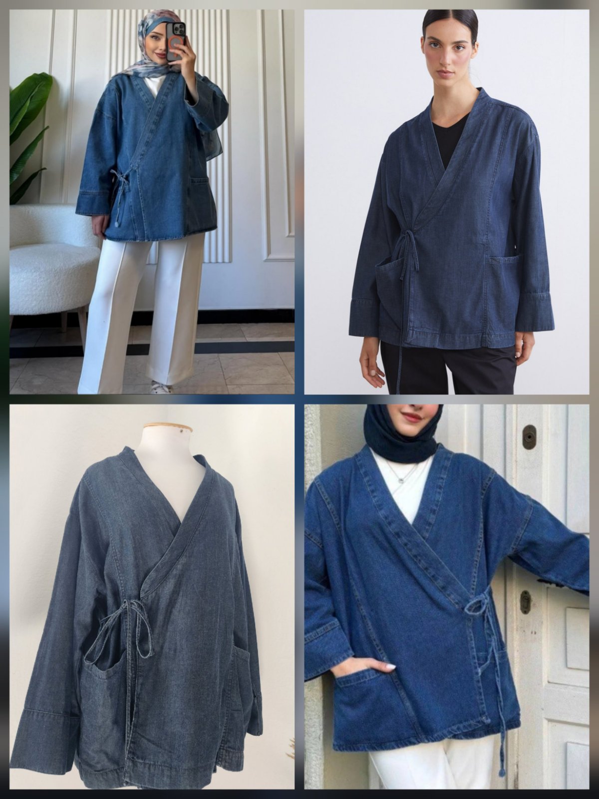 Gilet chemise jean khfif Lc waikiki