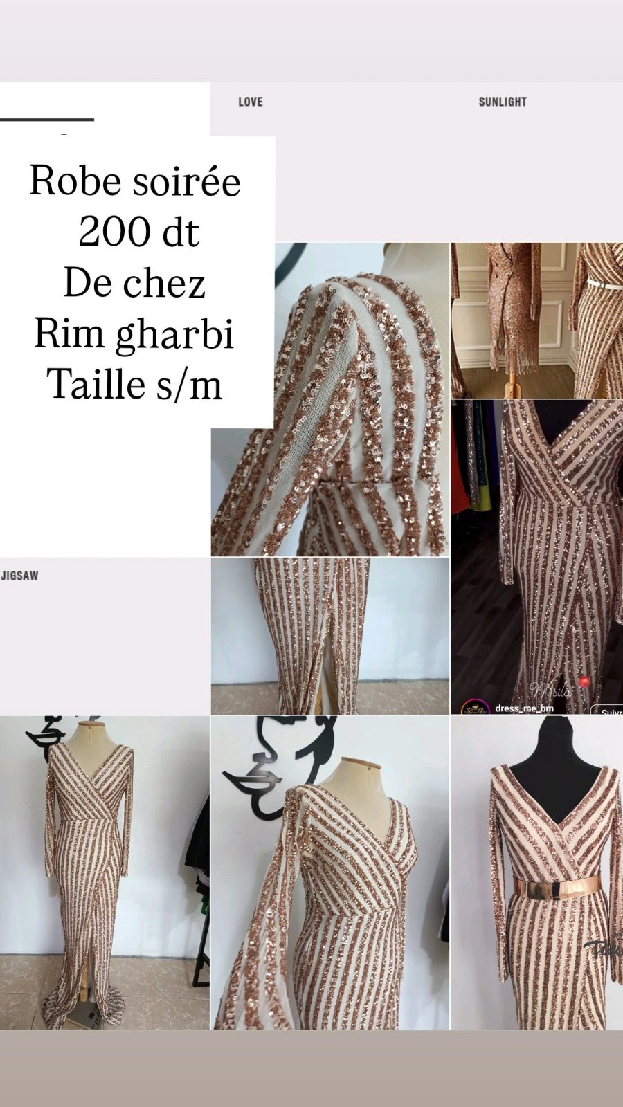 Robe soirèe