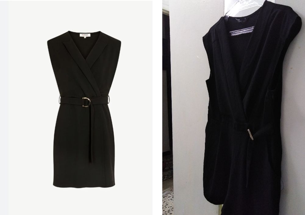   ✨ Combishort noir croisé – Élégance minimaliste, effet maximum !✨