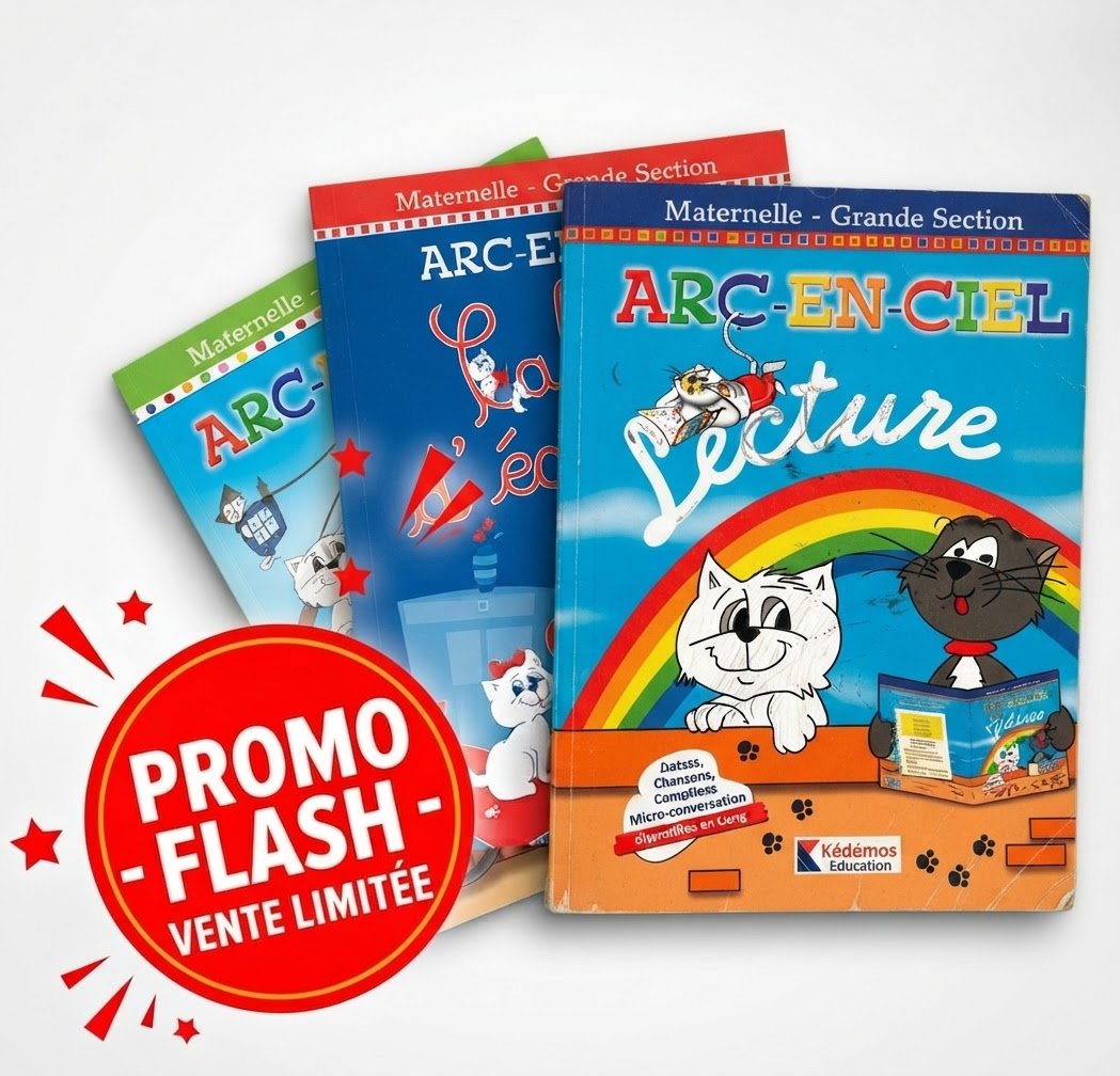« Pack Scolaire GS Arc-en-Ciel – Exemplaire Unique Prêt à L'Envoi ! »