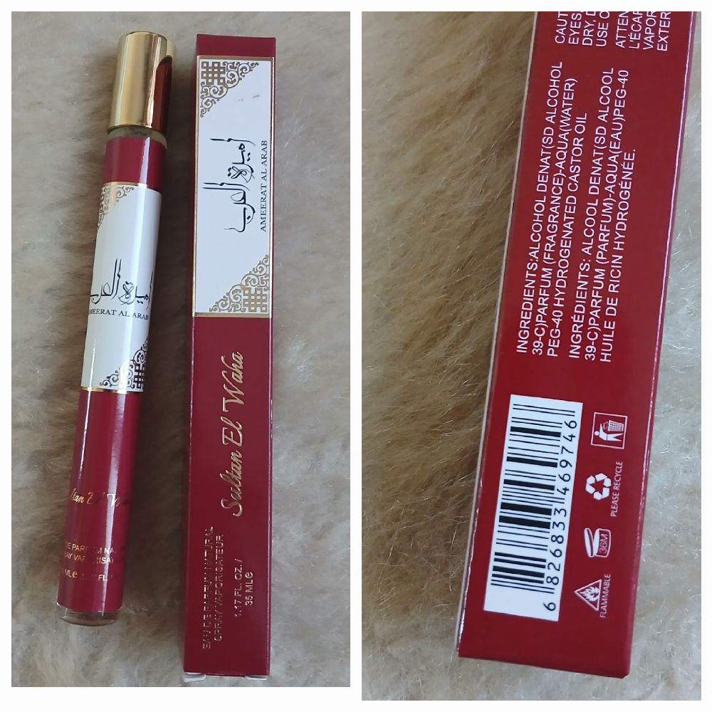 Parfum 35ml Amirat Al Arab authentique importé 