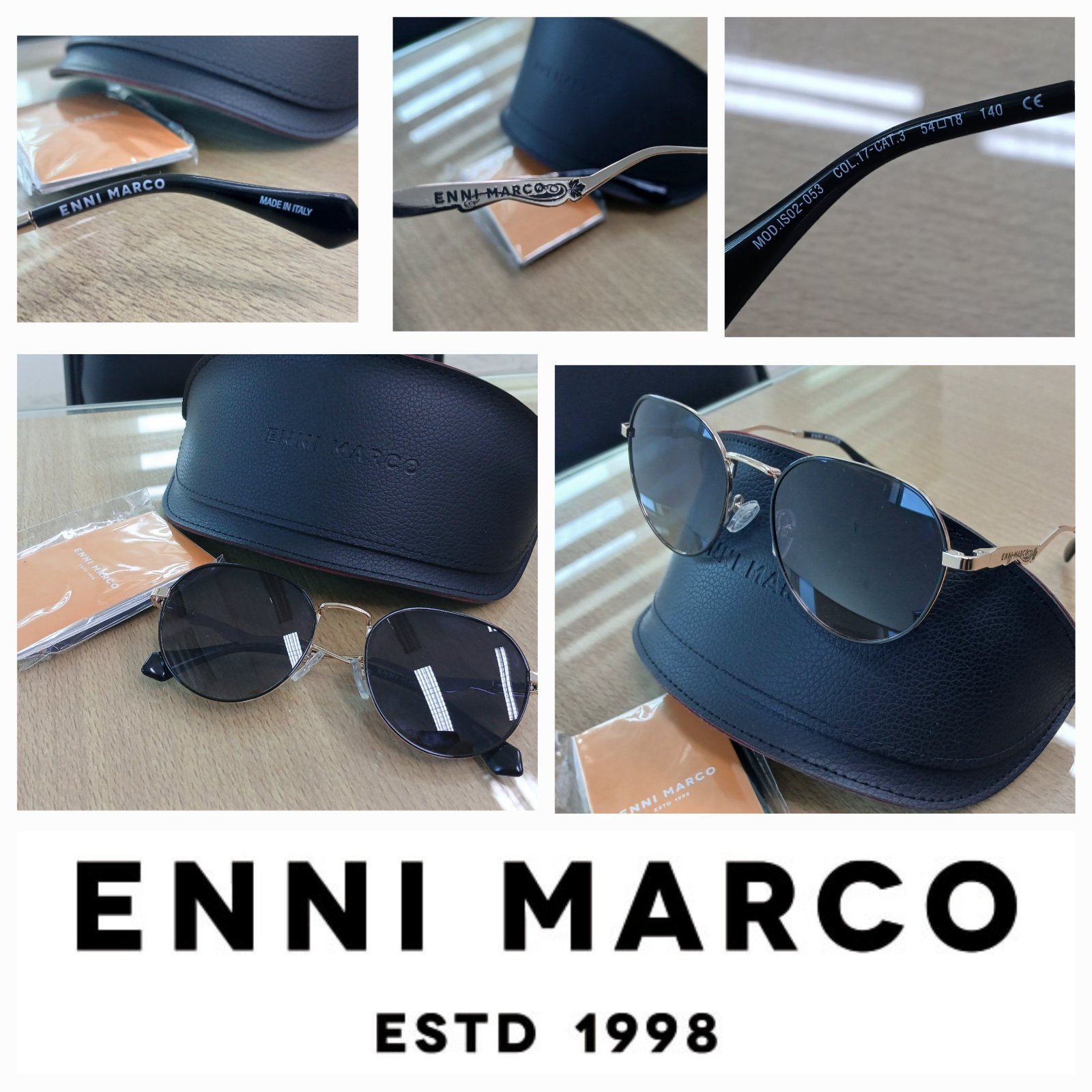 Lunette solaire neuve ENNI MARCO pour femme récemment achetée 🤩