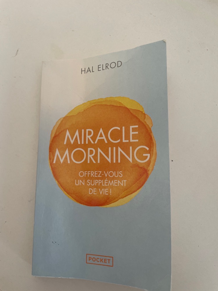 Livre Miracle Morning (en fr) 