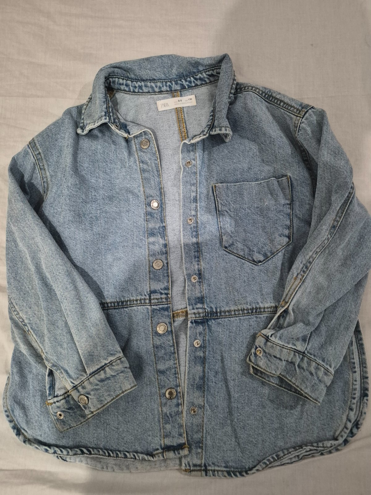 Veste en jeans 8/9 ans 