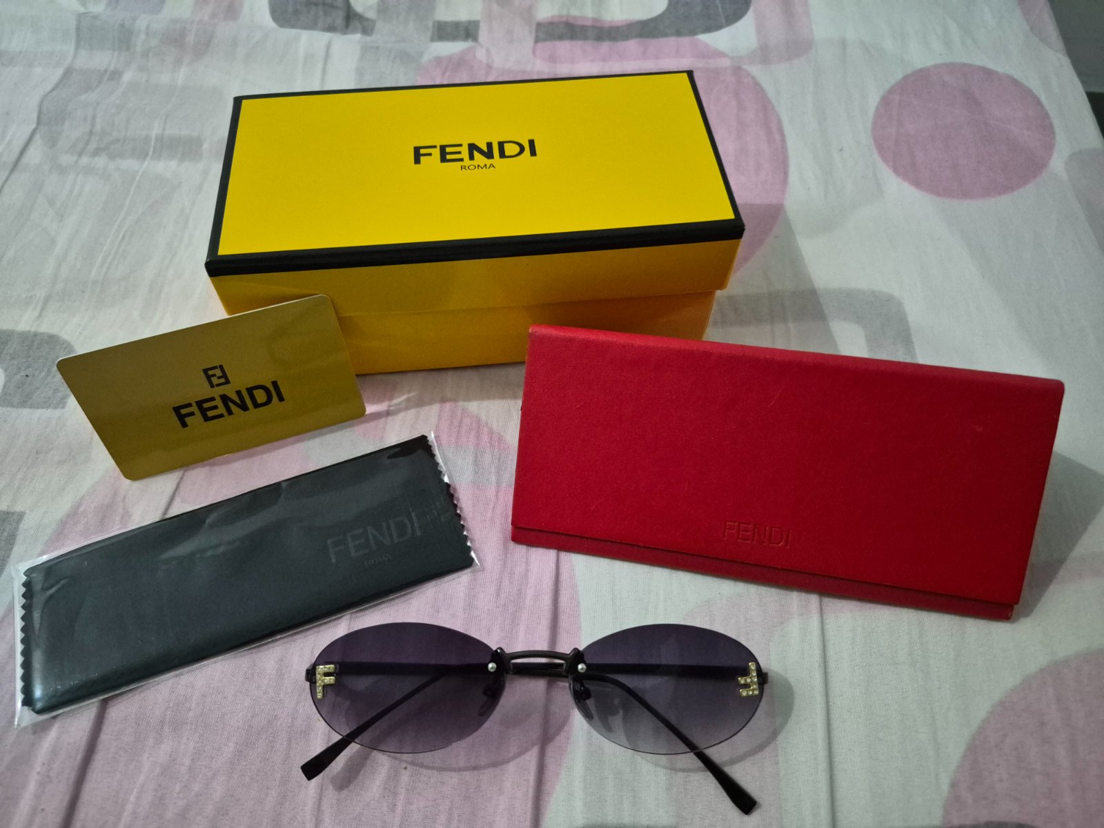 Lunettes Fendi pack complet 
