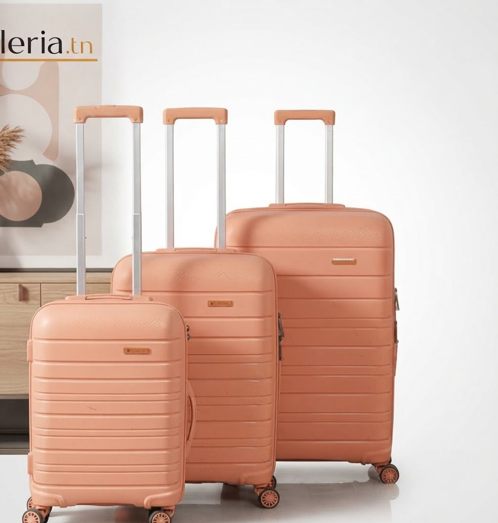 Valise star bag couleur rose 