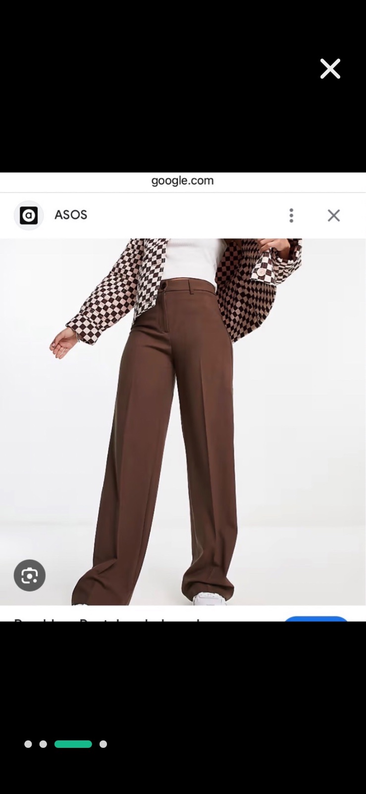 Pantalon large pour la rentreé scolaire