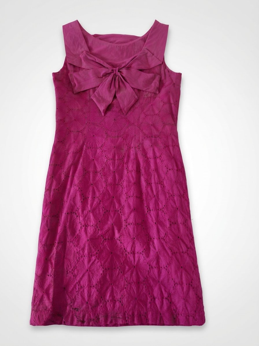 Robe en rose fuschia