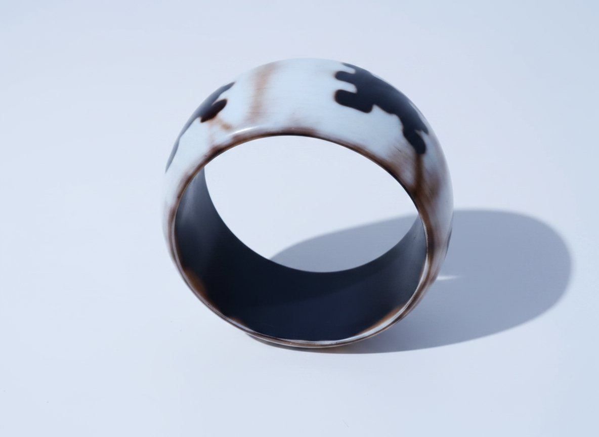 Bracelet en corne de vache