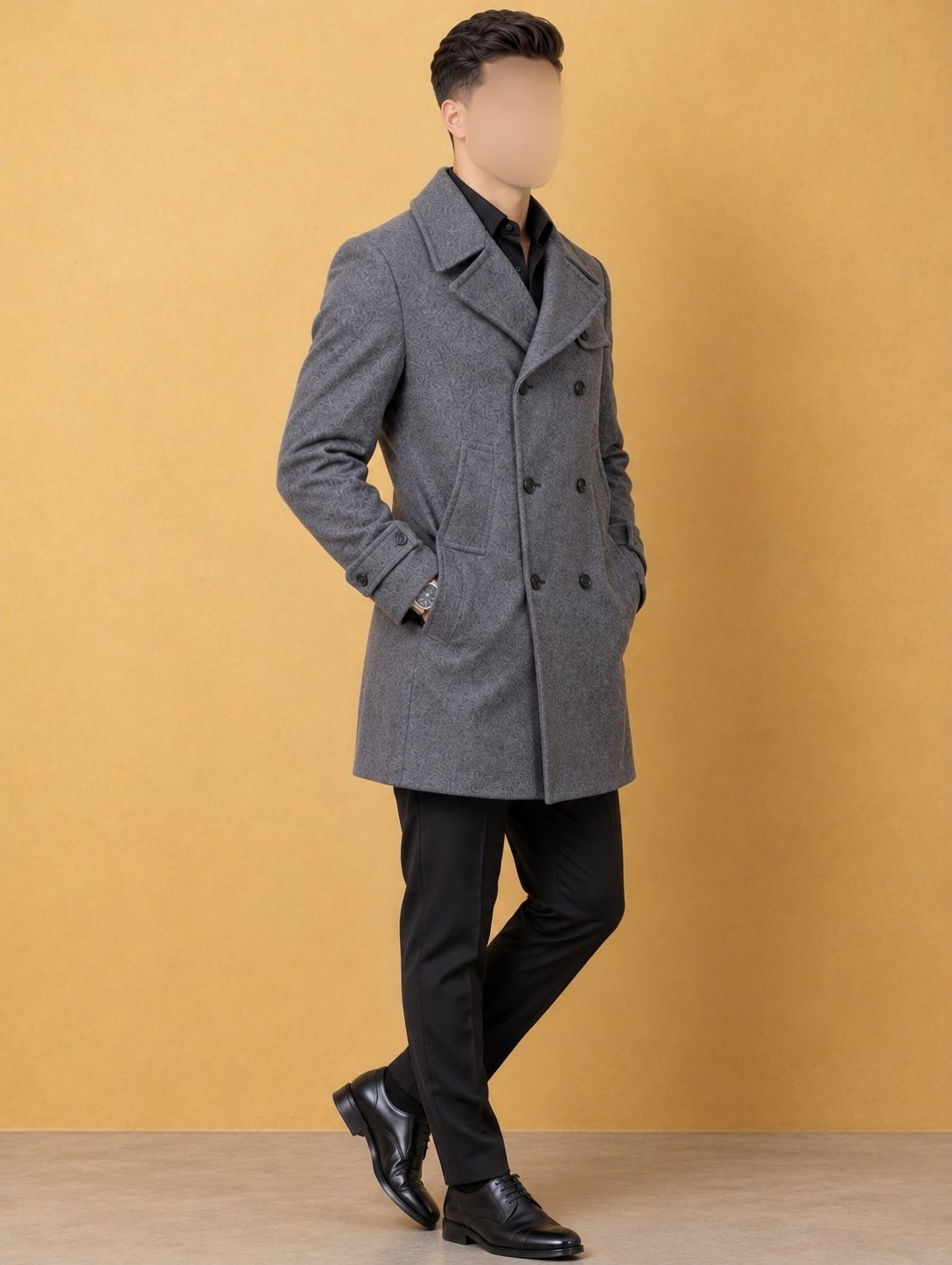 Manteau cachemire original italien 