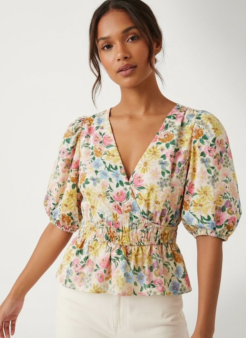 ​✨️ Nouvelle Collection : Blouse Florale C&A 🌸 taille 36 neuve