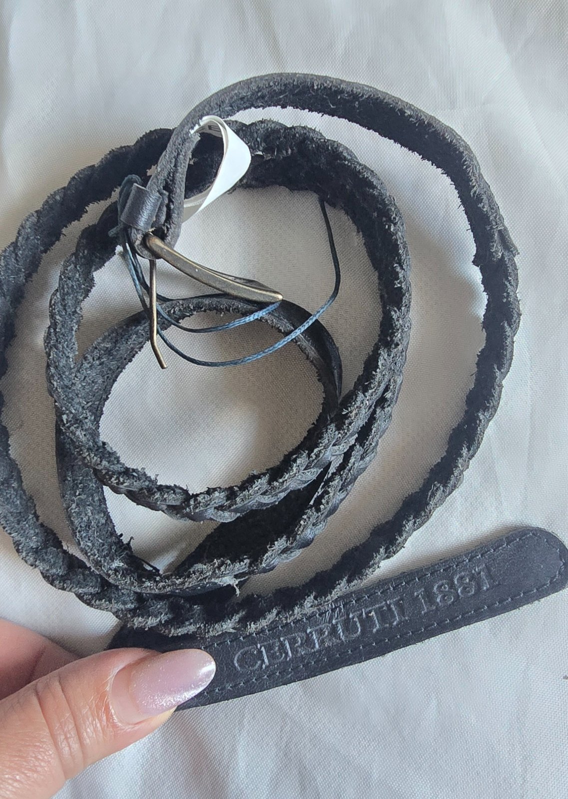 🖤✨ Ceinture en cuir CERRUTI 1881 – Noire – Chic et tendance, parfaite pour sublimer vos tenues 🧨