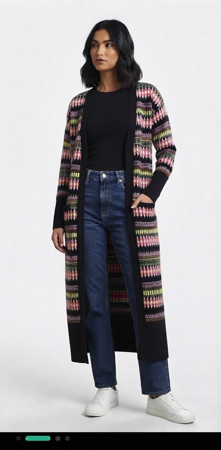 💫Long cardigan – Neuf – Taille standard 💖