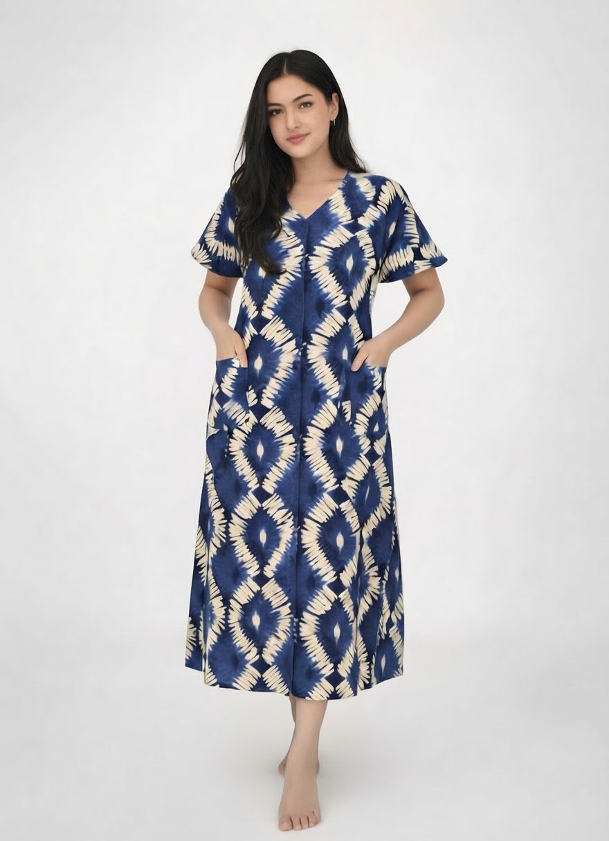 ✨️Robe George ✨ ​Taille : 36 (Coupe ample et ultra-confortable) ​Manches courtes, boutons sur le devant, et 2 poches pratiques. ​ Neuf 
