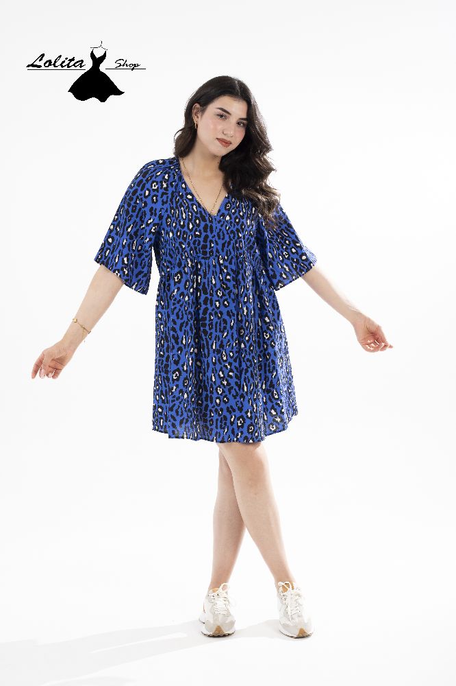 💫Robe imprimé léopard taille 52_✨️ la marque Gerorge