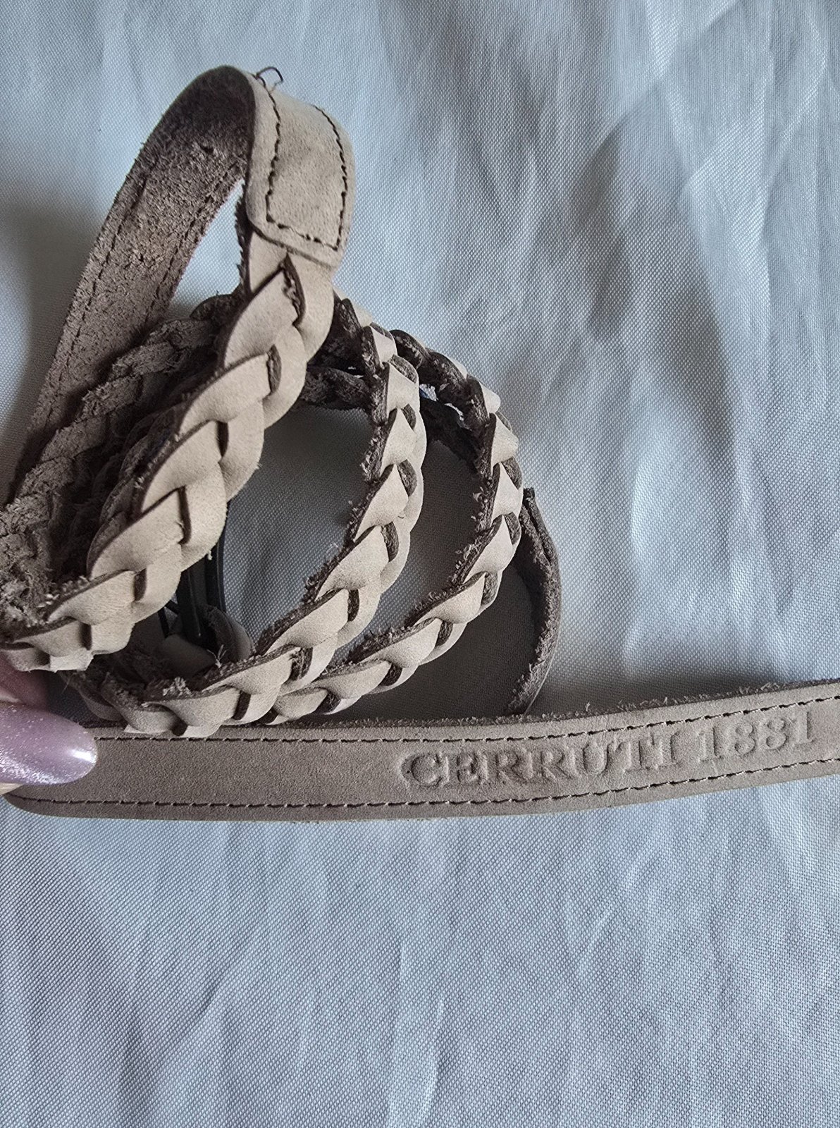 🪷Ceinture Cerruti 1881 en cuir – 🪷Chic et tendance pour femme