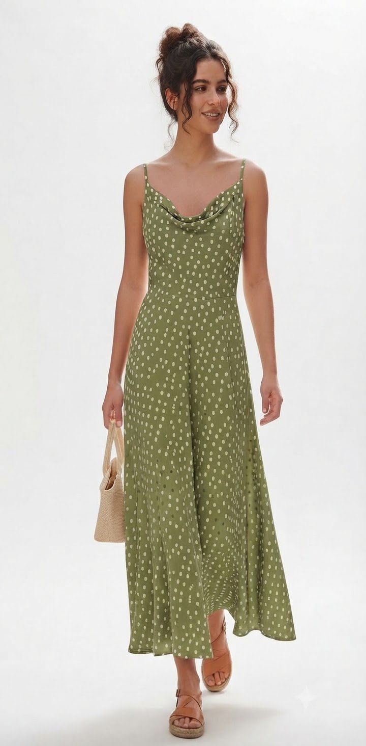 💫Robe longue à pois Nutmeg ☀️ Sublime robe style chic et estival, légère et agréable à porter. ​Taille : 38