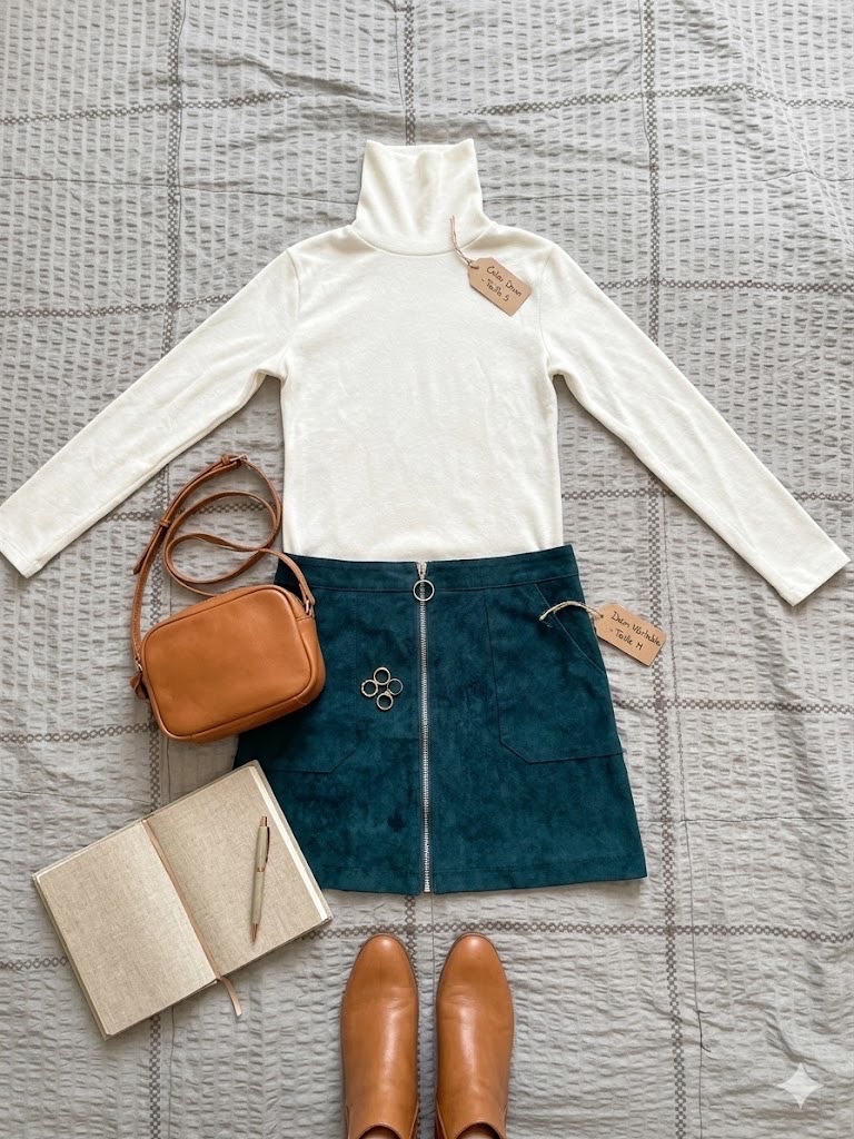 Pull et jupe