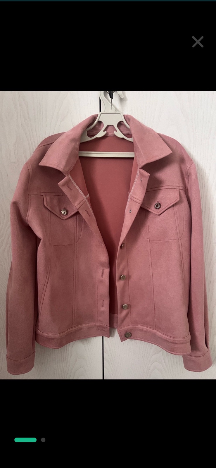 Veste en daim
