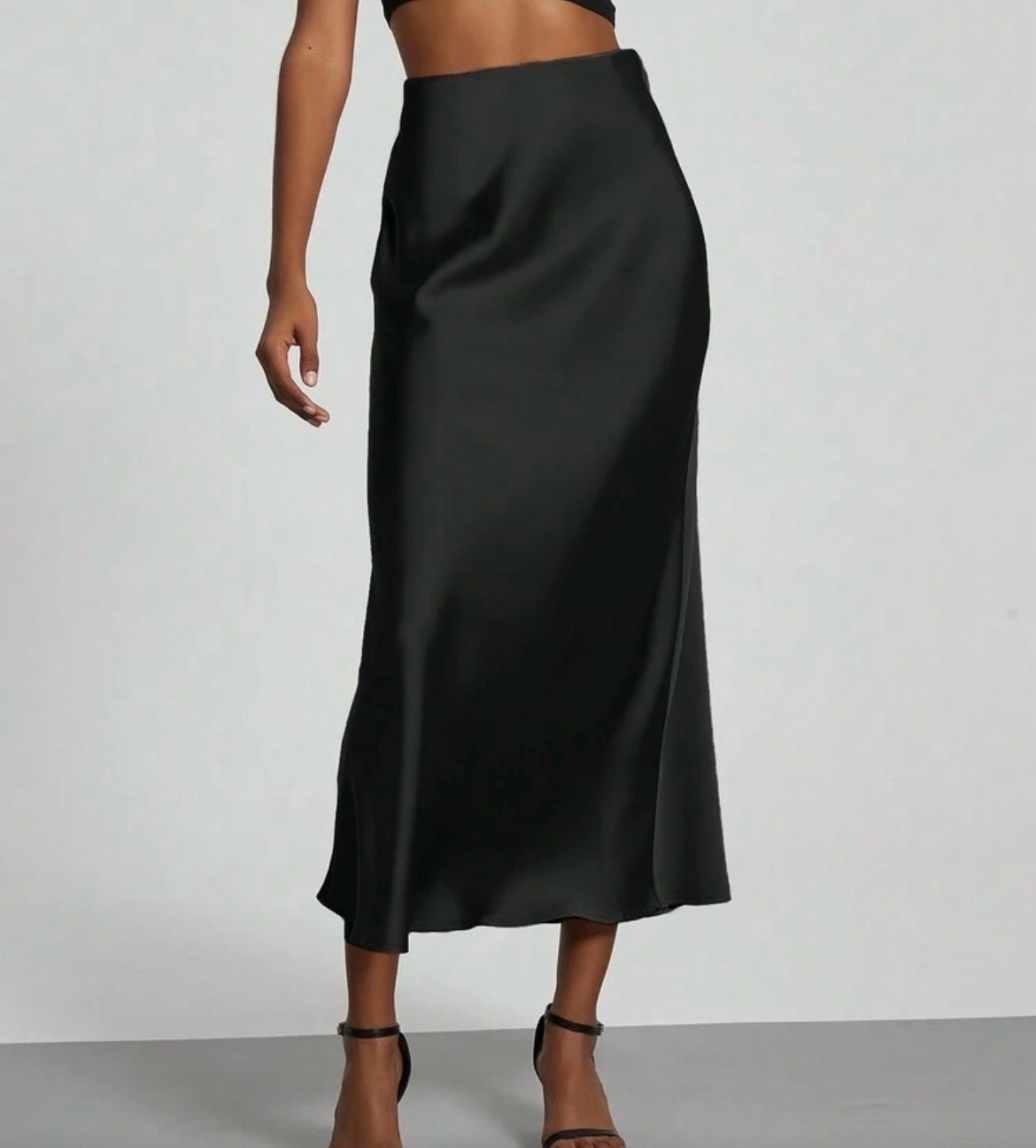 Jupe satin