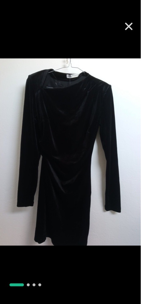 Robe zara velour