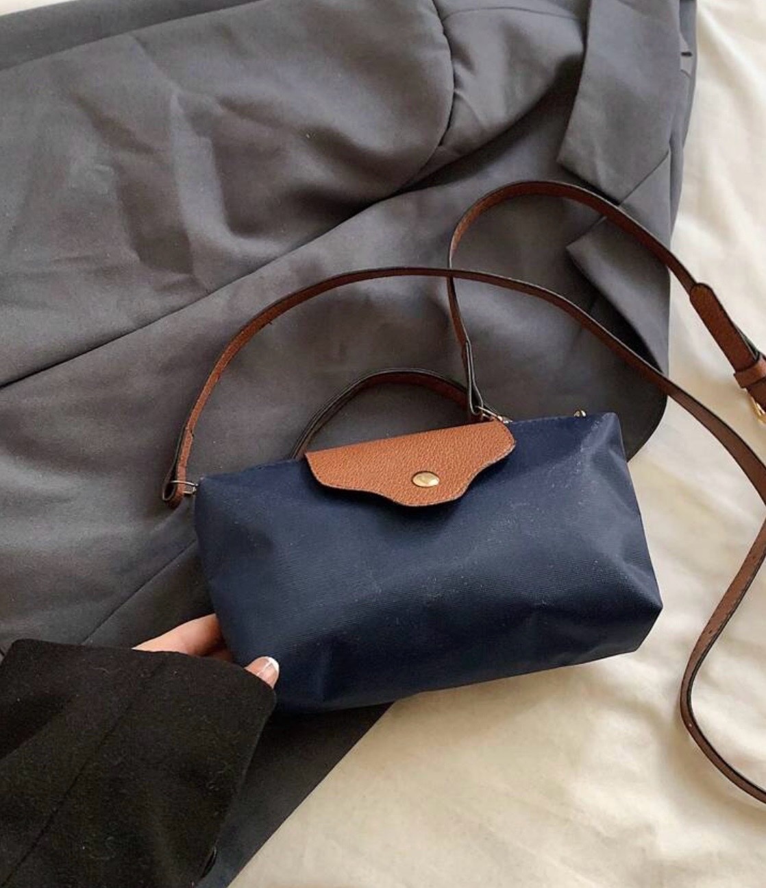 Petit sac bleu