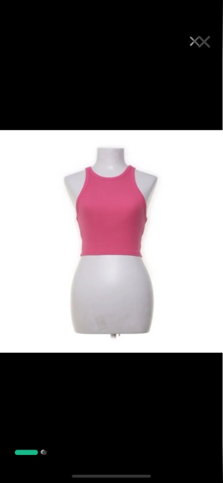 Crop top zara