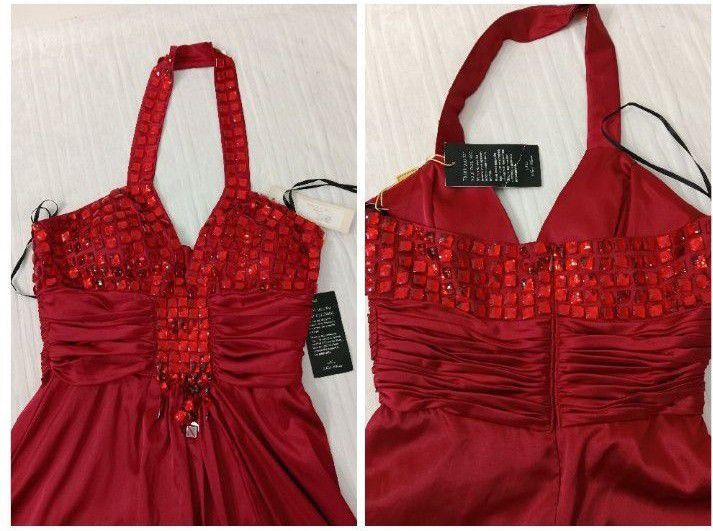 ❤️❤️ Sublime robe soirée rouge, neuve❤️❤️