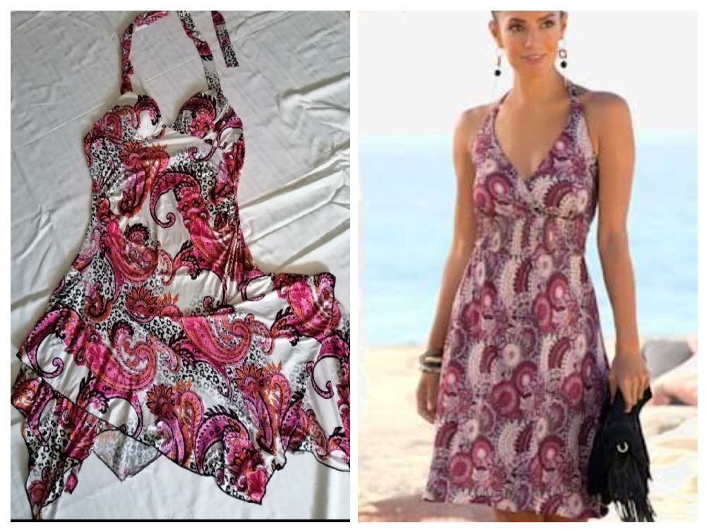 jolie petite robe de plage ou de ville 