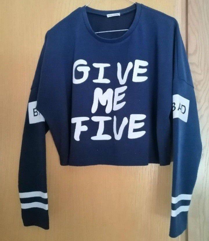 crop top manches longues, oversize 