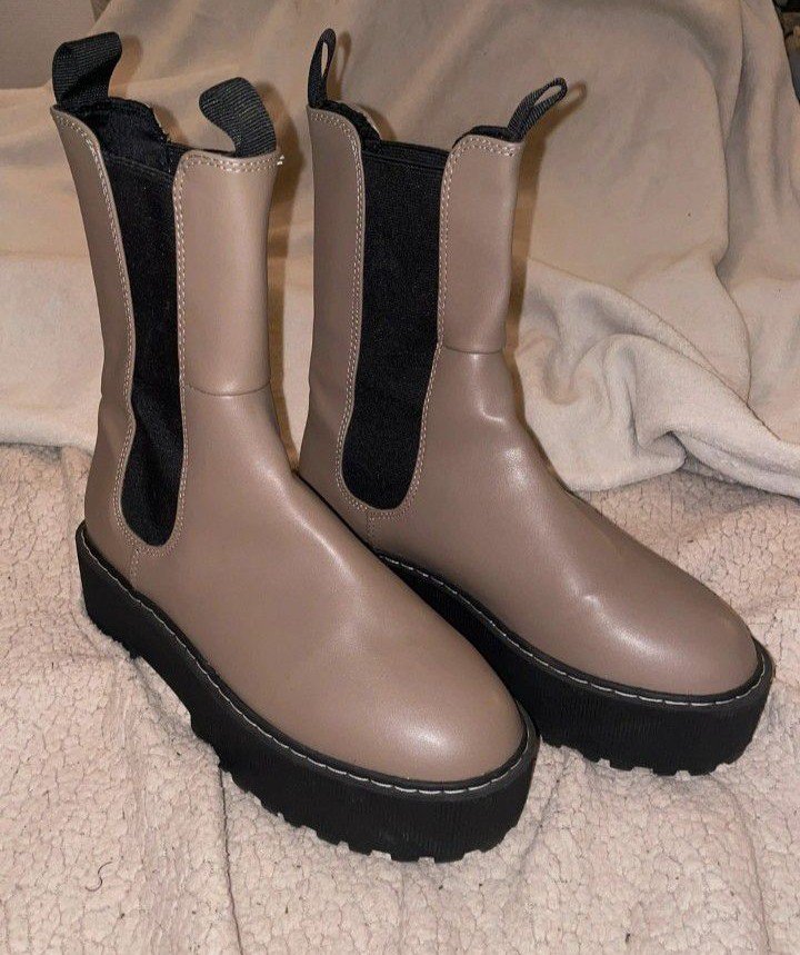 Bottines à plateforme H&M