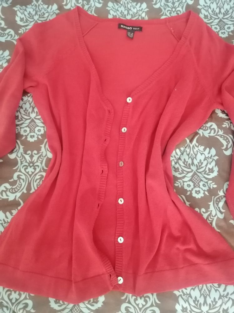 ❤️Gilet rouge Mango ❤️