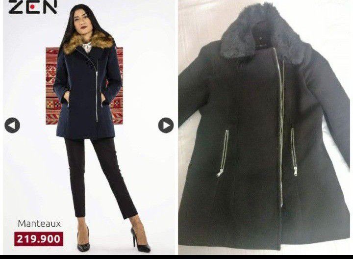 Manteau noir Zen