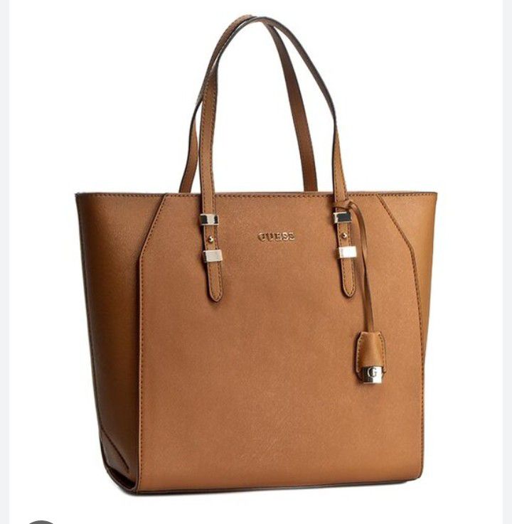 ♥️♥️Sac cabas Guess jaune moutarde ♥️♥️