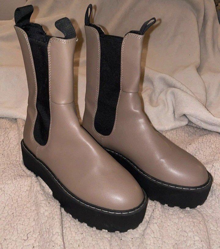 Bottines à plateforme H&M