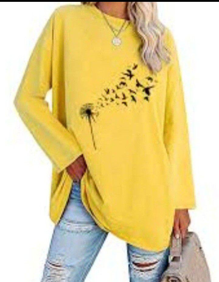 Chemise lin jaune