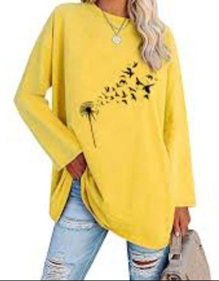 Chemise lin jaune