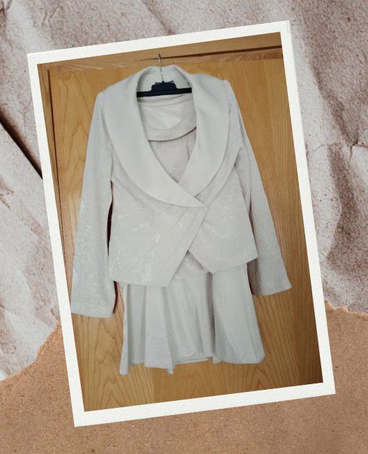 Ensemble habillé beige 3 pièces 