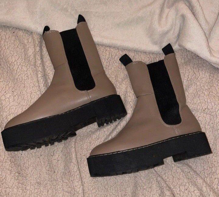 ❤️❤️bottines à plateforme H&M ❤️