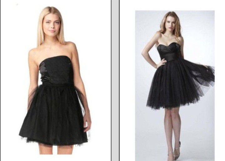 jolie robe bustier NafNaf