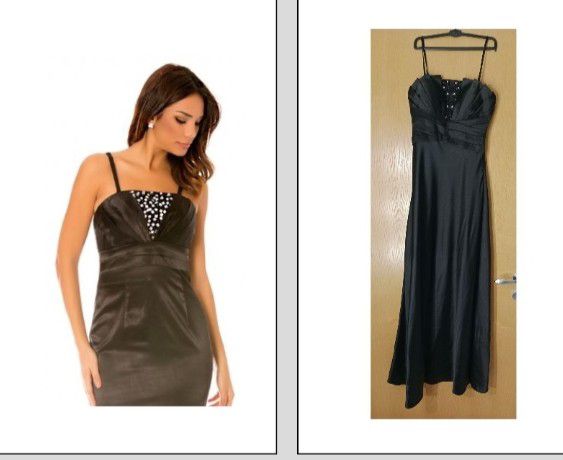 Robe soirée noire