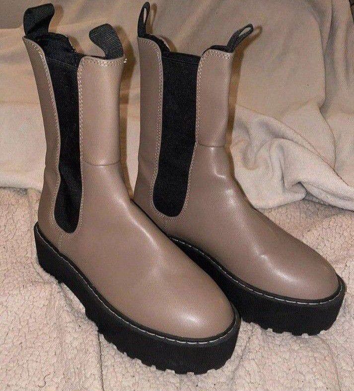 Bottines à plateforme H&M