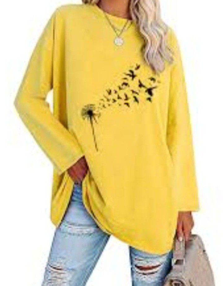 Chemise lin jaune